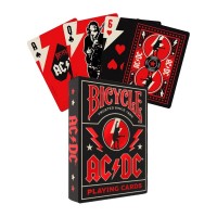 AC/DC žaidimo kortos Bicycle